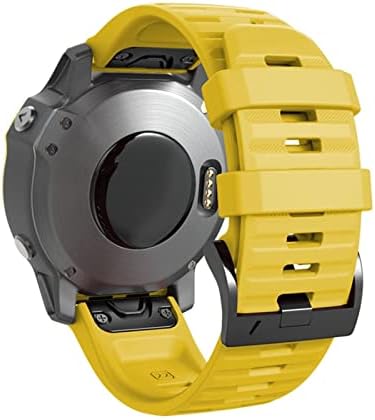 WTukmo 26 22mm Watch Fit Watch Band para Garmin Fenix ​​7 7x 6x 6Pro relógio Silicone Easy Fit Wrist Strap for fenix 5x 5 3 3hr 935 945