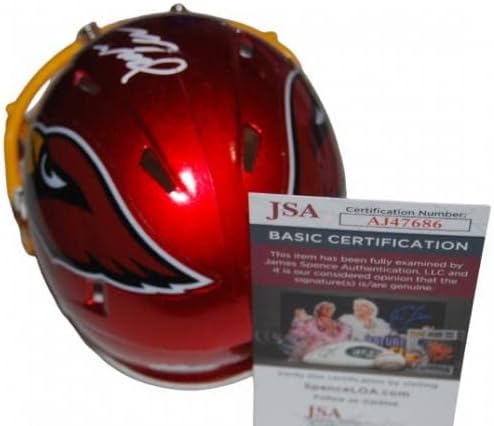 Jonathan Gannon assinou o Flash Mini Capacete JSA CoA AJ47686 - Mini capacetes autografados da NFL