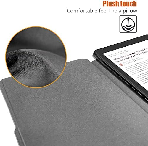 Caso para 6,8 Kindle Paperwhite 2021 Kindle Paperwhite Signature Edition, capa de casca de pu slim com desperdício automático/sono