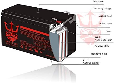 Netuno Substituição Razor E90 Versão 3-5 Atualização da bateria 12V 9ah