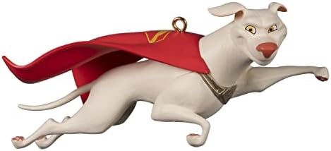 Hallmark Keetake Ornamento de Natal 2022, DC League of Super-Pets Krypto