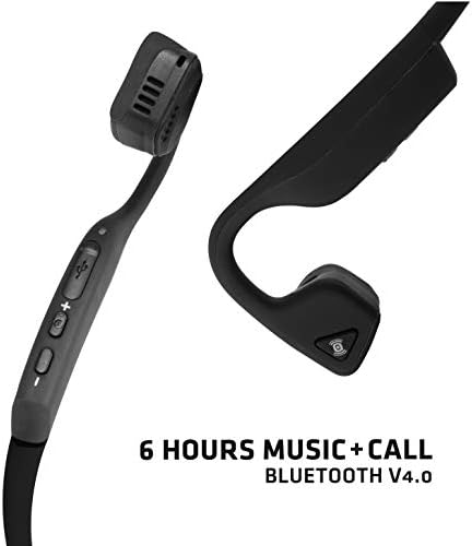 Aftershokz titânio Open Ear Wireless Bone Condução fones de ouvido