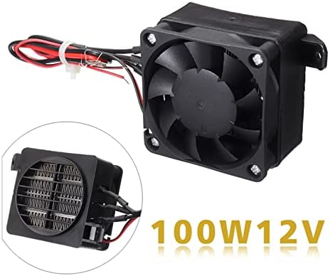 Nogay 100W 12V DC PTC ISULADO TERMOSTÁTICO AQUECEDOR INTERIOR ALTAMENTO AQUECEDOR DE ALTAMENTO DE AR