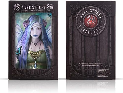 Projetos de capa principal licenciados oficialmente Anne Stokes Lost Soul Angels Livro de couro Caixa Caso Caso Compatível com