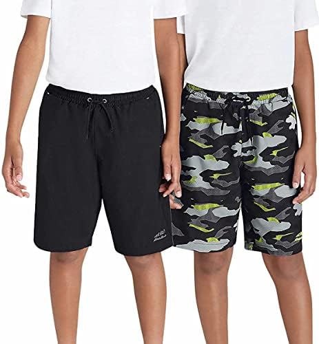 Eddie Bauer Boys 2-Pack Hybrid Shorts