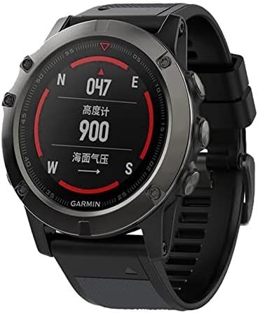Tpuoti 26 mm 22mm Watch Watch Band para Garmin Fenix ​​6x 6 Pro 5x 5 Plus 3 HR Enduro 935 Silicone EasyFit Band Band Smart
