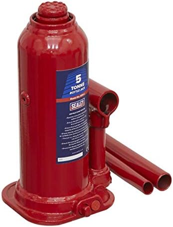 Sealey SJ5 Bottle Jack, 5tonne Capacidade, vermelho