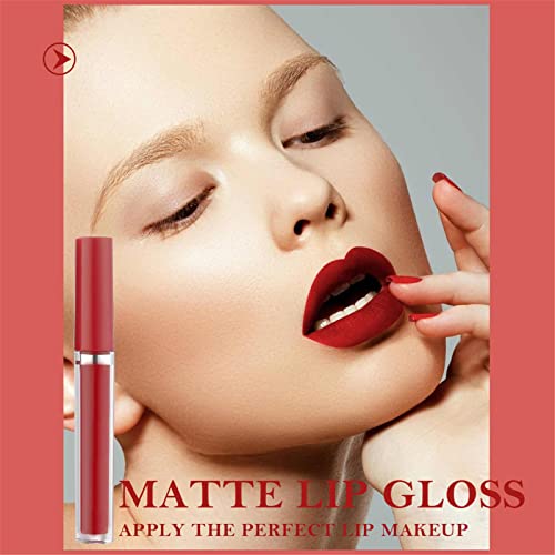 MAGUE DO LIP BOMBO BOMBA 3 COR MATtes Lip Glaze Conjunto Mattes impermeabilizante sem pau Veludo de veludo Lip Lipsk Lipstick de 5 ml Flip Flip Lip Gloss