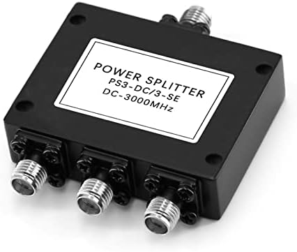 0-3000MHz Divisor de energia de resistência SMA Um ponto três DC-3G RF Power Splitter 1pcs