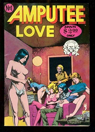 Ampute Love #1 1975 Ampute Comic Book-Unique-Rare VF