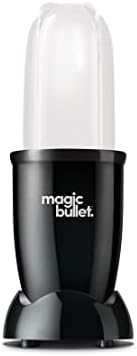 Liquidificador Magic Bullet, pequeno, prateado, 11 peças conjunto