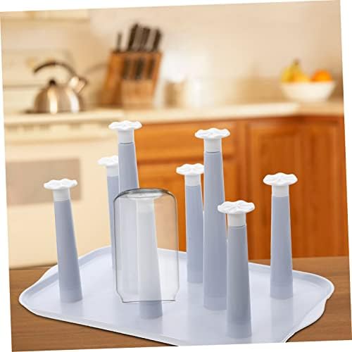 Doitool Cup Rack Garrafas de flauta de flauta de água de vidro Garrafas de água para crianças Mamãe de bebês secar