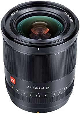 VILTROX 13mm F1.4 XF Auto Focus Ultra Lens de ângulo larga suporta a detecção de rosto AF para Fujifilm X-Mount Camera X-Pro2 X-Pro3 X-E3 X-E4 X-A10 X-A3 X-A5 X-A7 X-S10 X-t20 x-t3 x-t4 x-t1 x-e2s