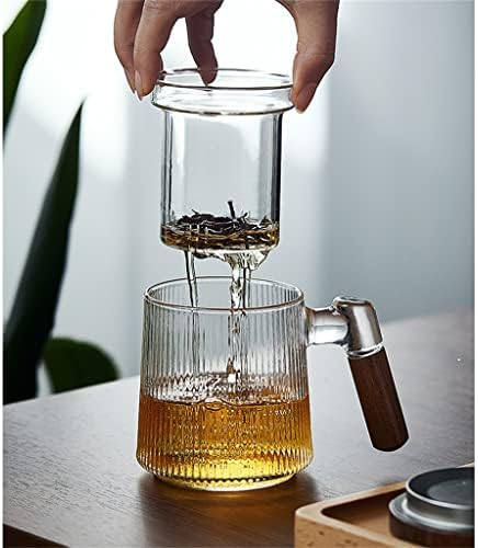 Filtro de chá de chá de vidro espessado de vidro espessado