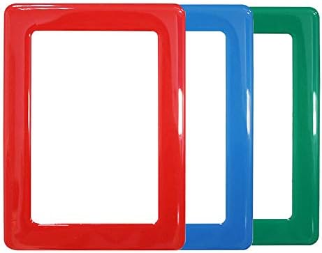 Tinton Life 3 Pacote de duas camadas duplas quadros de imagem magnética com moldura de metal para todos os lugares Titulares coloridos