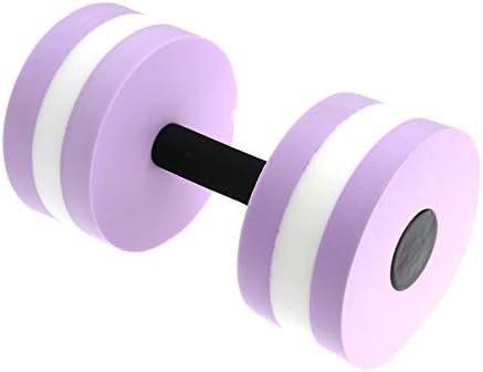 2 PCS Dumbbells Dumbbells Exercício aquático Dumbbells Fitness Barbells Swimming Weights for Pool Exercício EVA Dumbbell flutuante