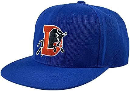 Cap de beisebol de Durham Bull ostenta um chapéu de chapéu de rap ajustável ao ar livre Rap Snapback