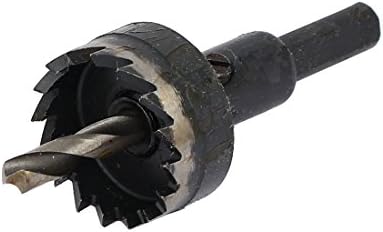 Aexit de 26 mm serras de orifício de corte e acessórios Triângulo DIA HSS HSS Twist Drill Bit Hole Hole serras Ferramenta de perfuração