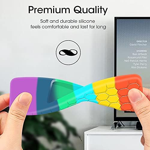 3PCs Caso de proteção de silicone para Samsung LCD LED HDTV 3D Smart TV Remote, Samsung BN59-01199F BN59-01301A Skin-Skin