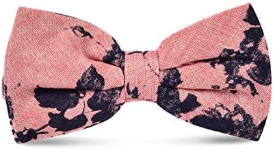 Jeslang Men's Cotton Bowties Impresso Floral Neck Bow Bow