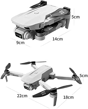 STSEAEACE drone com câmera para adultos e crianças 4K HD FPV Live Video, helicóptero RC Quadcopter com waypoints, altitude Hold, uma