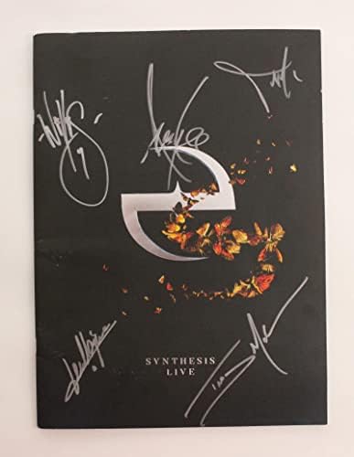 Evanescence Band Synthesis Synthesis Syntese Syntese Tour Livro C/ James Spence JSA Carta de Autenticidade - Assinada por Amy Lee,