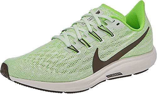 Nike Men's Air Zoom Pegasus 36 Running Shoe Phantom/Green elétrico/Lua Partícula/Ridgerock