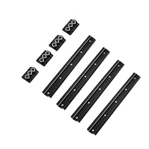 MSSOOMM INNER DUPLO EXPELO DUPLO ROLAMENTO DO ROLO DE MOVIMENTO LINHO LINHO TRILHA SGR10 4PCS L: 1660mm/65,35 polegadas + 4pcs SGB10-3UU