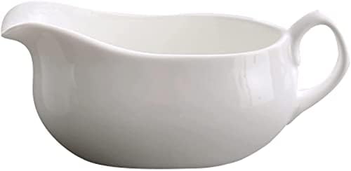 Bienka Cream Pitcher 3,3oz/8,4/13 oz de molho de cerâmica com alça, molho de molho é usado em cozinhas e restaurantes jarros