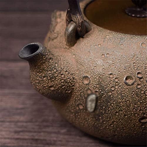Simplicidade criativa japonês Tetsubina de ferro fundido japonês TEAPOT TEAPOT TEA POTS PARA TEA ALIMENTO COMPRELO DE TEA DOMES