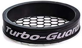 Turbo-guarda maxx 2,5 2,5 polegadas pretas Tela de aço inoxidável Filtro de ar T3 T4 T5