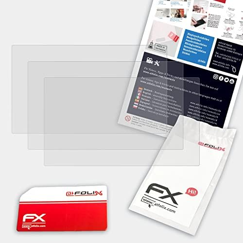 Protetor de tela AtFolix compatível com Zoom Q8 Screen Protection Film, Filme de Protetor FX Anti-Reflexo e de Absorção de Choque