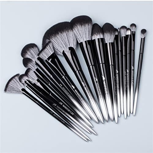 N/A Cosmético Brush-Black Silver Series Hair Brushes-Beginner e Pen de Ferramentas de Beleza Profissional (Cor: A, Tamanho