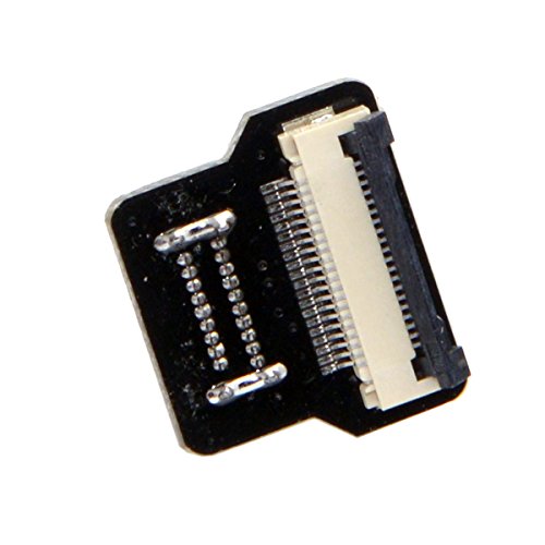 Cy cyfpvhdmi micro hdmi tipo d machado para cima de 90 graus para FPV HDTV Fotografia aérea multicopter