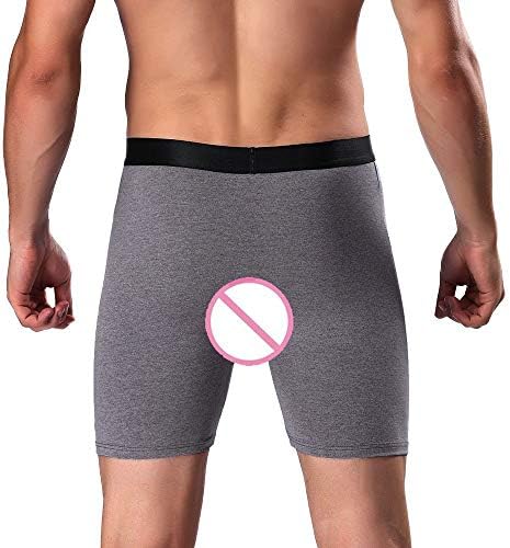 Shorts boxer para homens Pacote de moda de moda masculino Long Gentleman Running Rouphe Use Pacotes de Putre