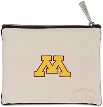 Catstudio University of Minnesota Collegiate Zipper bolsa bolsa | Segura seu telefone, moedas, lápis, maquiagem,