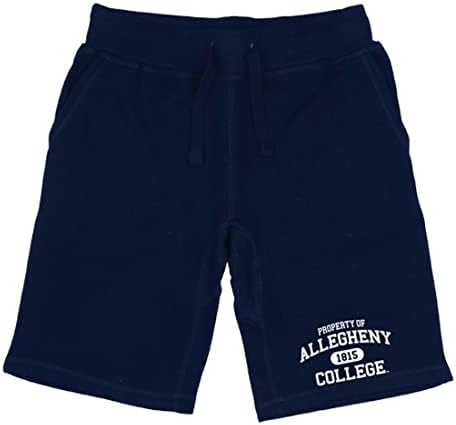 Allegheny College Gators Property College Fleece Shorts de cordão