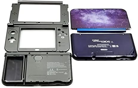 New3DSXL CHELLS DE HABITAÇÃO Extra Definir estrelas estreladas Substituição do céu, compatível com para o Nintendo New3DS New 3DS