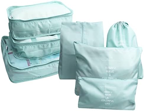 Cubos de embalagem de embalagem do Guifier 7 para malas, malas de bagagem de bagagem de bagagem Bolsas de organizadores
