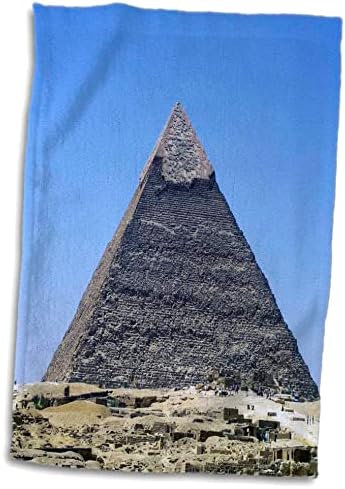 3drose florene mundos manchas exóticas - pirâmide egípcia - toalhas