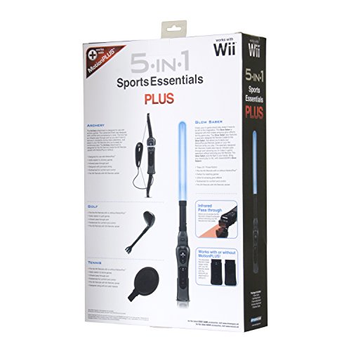 DreamGear Nintendo Wii 5 em 1 Esportes Esportes Plus