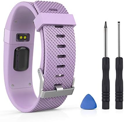 Gealpoor mais novo Flor Colorida para Bandas de HR de Carga, Soldição de Silicone Soft Strap Sports Sports para Fitbit Charge HR grande/pequeno para mulheres/mens/meninas