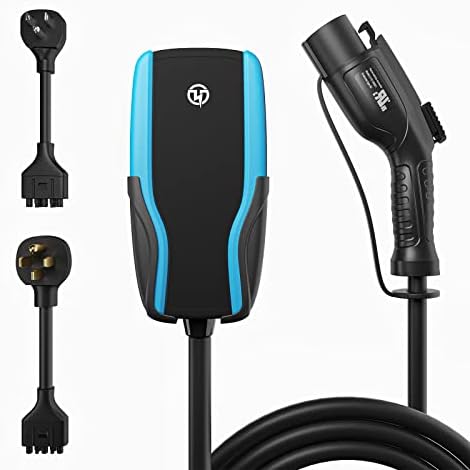 Pion Power Flex-AC Smart EV Charger, 40A NEMA 14-50 e NEMA 5-15 Nível 1 e Nível 2 WiFi EVSE habilitado para