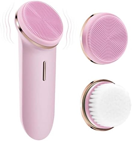 Escova de limpeza sonora Lavagem de face vibratória Modos de 5 velocidades Ipx7 Limpeza profunda recarregável à prova d'água Ipx7