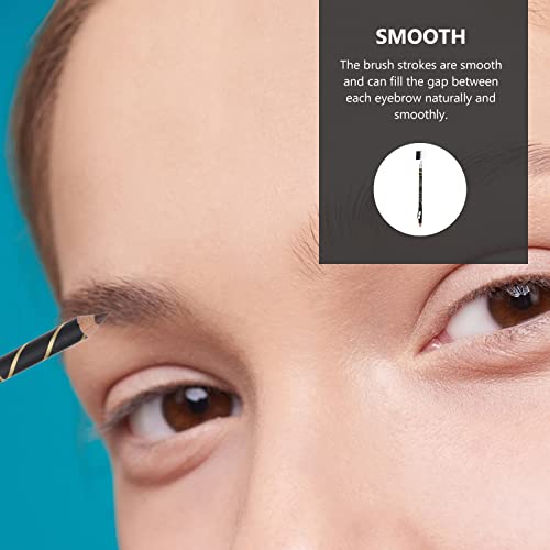 8 PCs Lápis de sobrancelha com ferramentas de maquiagem de sobrancelha para apontador de lápis para mulheres