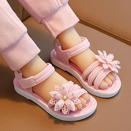 Sapatos infantis sandálias de meninas verão novo solo solo não deslizante de moda confortável sapatos princesas sandálias
