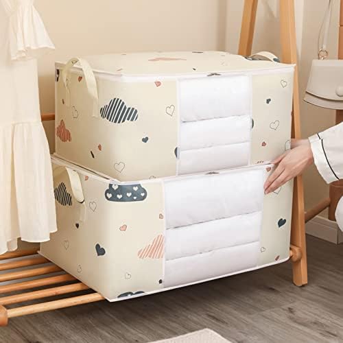 Ylyyds Saco de armazenamento dobrável Pillow Blanket Bolsa de armazenamento Bolsa de armazenamento à prova de umidade