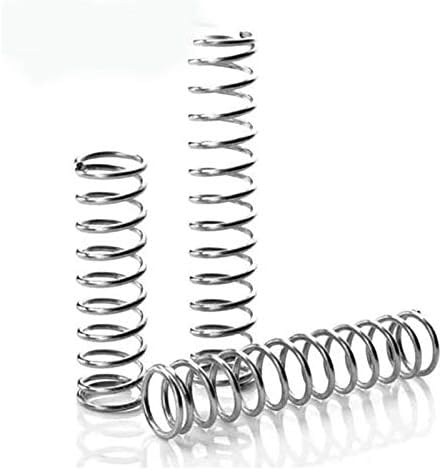 AHEGAS SPRINGS 10PCS FIE DE AÇO DE MENHA DE COMPRESSÃO COM UM DIâmetro de 1,5 mm para você fazer você mesmo