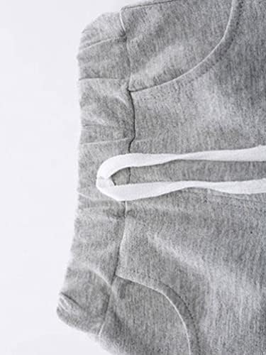 Runqhui para meninos meninos meninas shorts algodão esportes atléticos calças de corredor