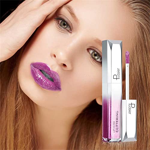 Longo duradouro Lipstick Lip Lip Gloss Lipstick Lip Lip Lip Lip Lip Lip Lip Starry-Sky 5ml Pearl Glaze Lipstick Pink